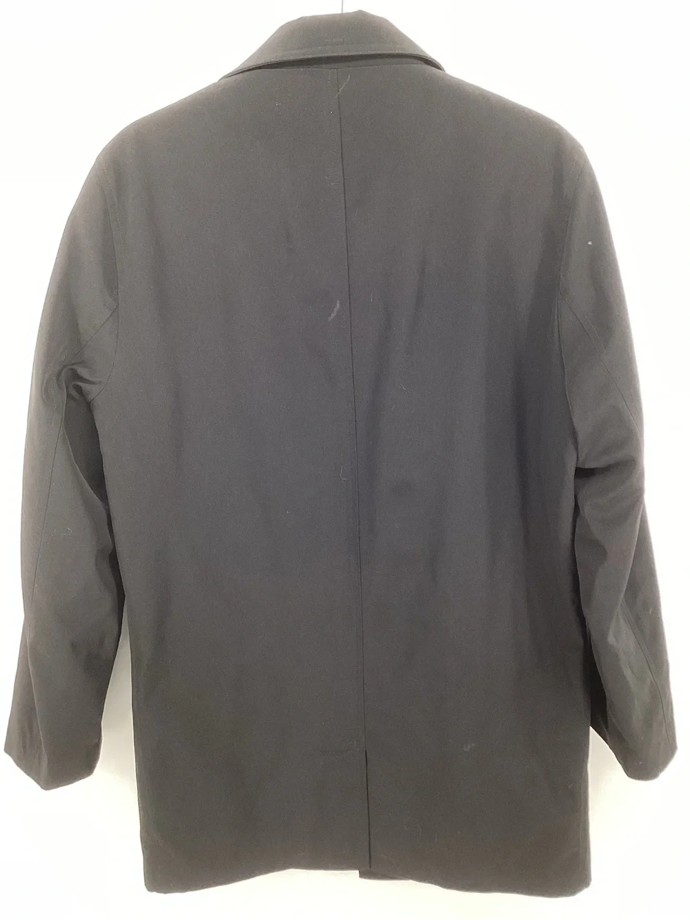 Kenneth Cole New York Men's Black Trench Coat